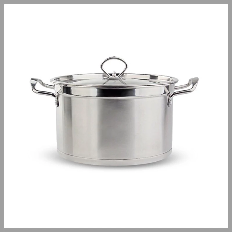 Victor oală din oțel inoxidabil cu capac din sticlă, 2L – V-NB18