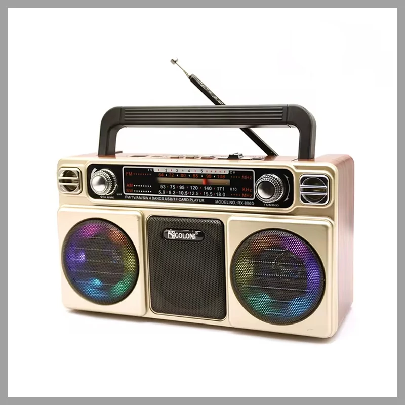 Radio portabil GOLON în stil retro RX-880D