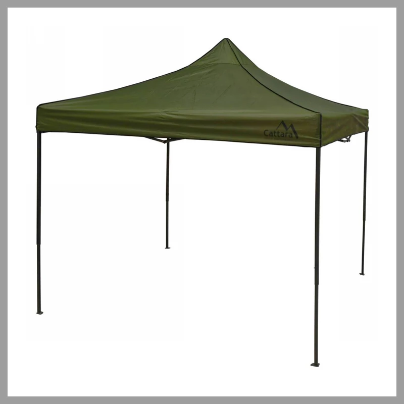 Cort de petrecere 3x3m verde IMPERMEABIL 13338