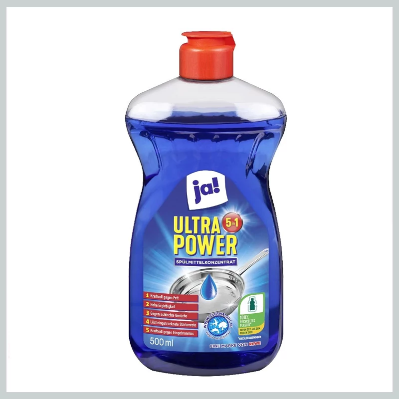 Detergent de vase concentrat ja! Ultra Power 5 în 1, 500 ml 7990169