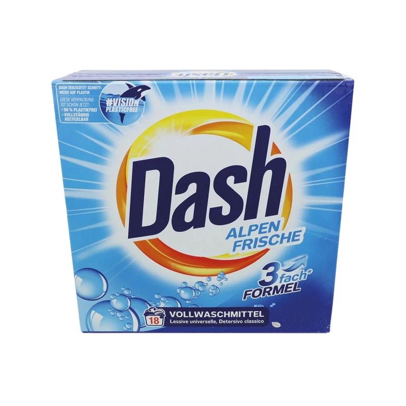 Dash Alpen Frische detergent pudră – 18 spălări, 1,17 kg 6791
