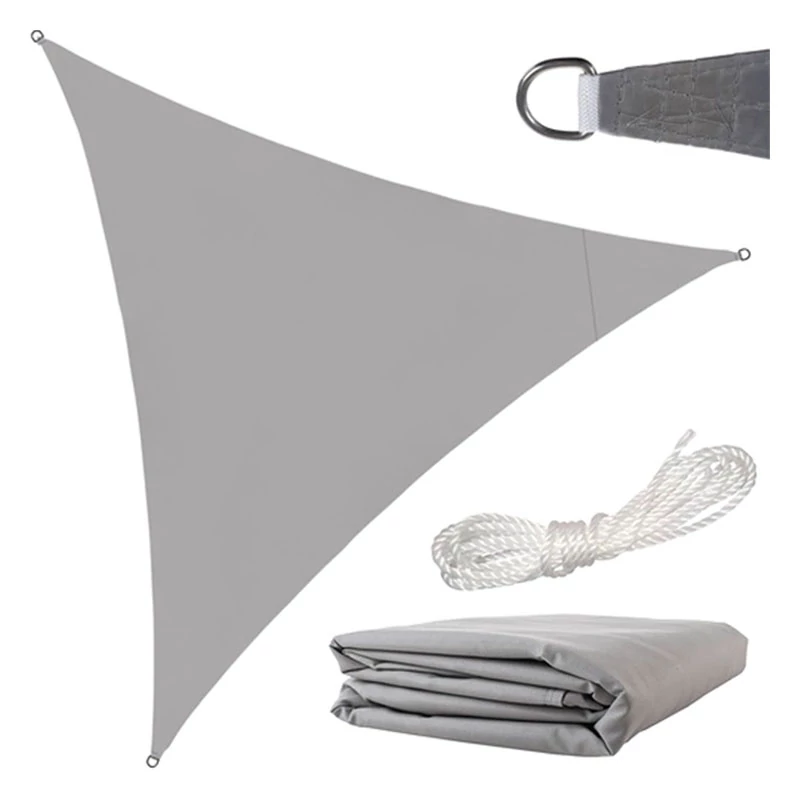 Gardlov umbrar triunghiular 3×3×3 m, gri 00023147