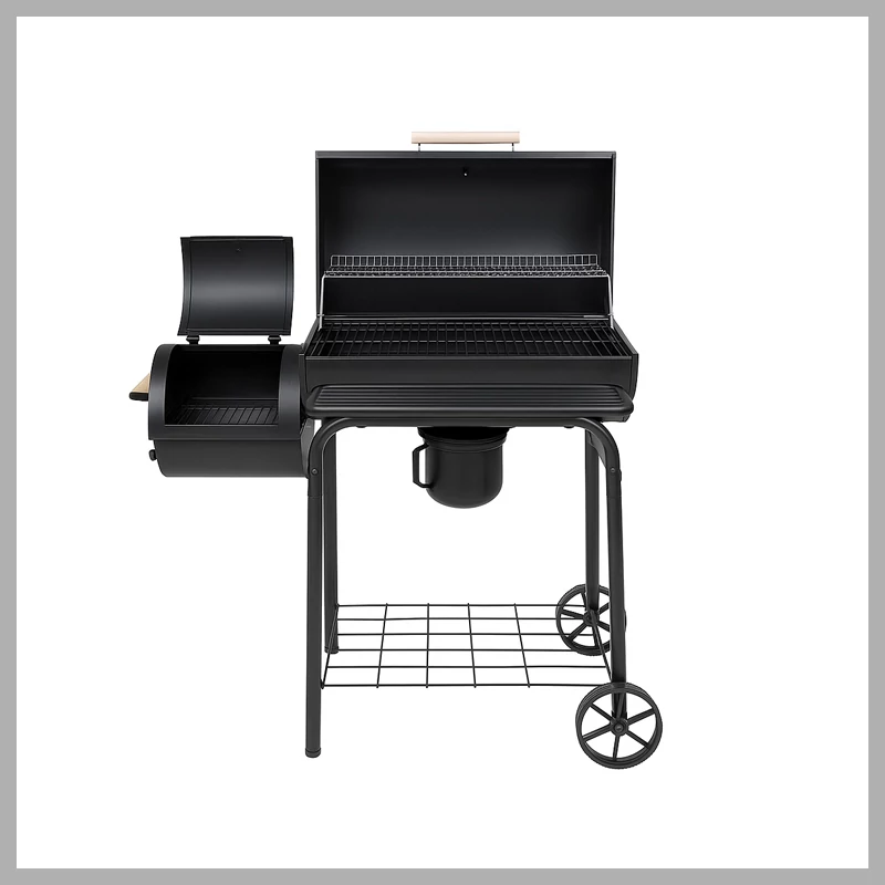 LUND – Grătar cu cărbune și funcție de afumare, 64 x 37 cm, model 99587