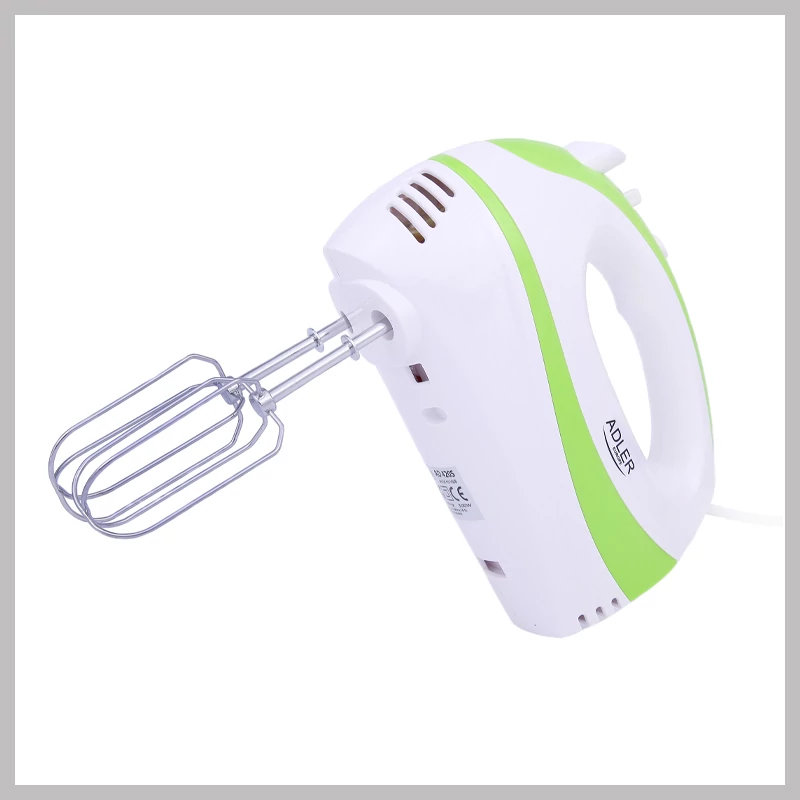 Mixer manual Adler, 300W – alb-verde AD4205G