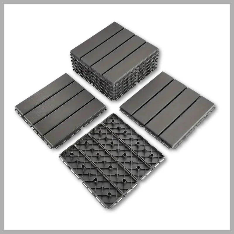 9 plăci de pardoseală din plastic interconectabile – MP94626-2