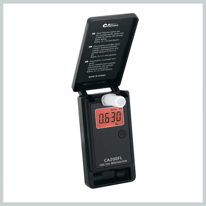 Alcooltest Digital – AlcoZero3 cu Senzor Electro-Chimic (CA 200FL) – 01908