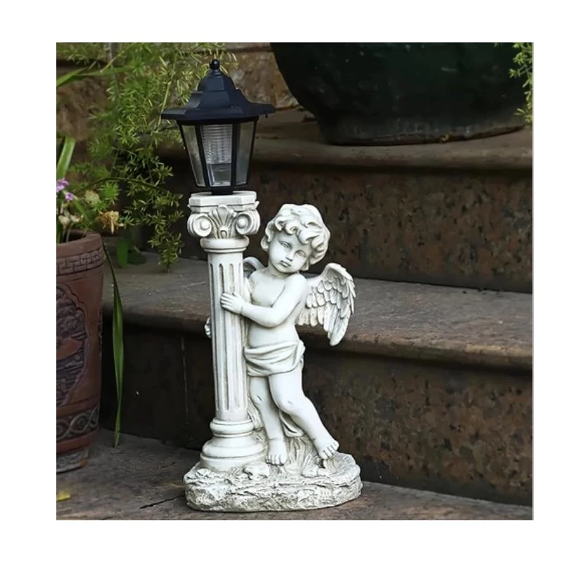 Statuetă Decorativă cu Înger Solar SAIKOGIT 50 cm – Dreapta, RK291903