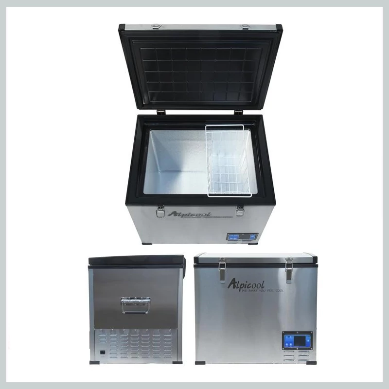 Frigider auto cu compresor – BIG FRIDGE 60L, 12/24V & 230V, până la -20 °C – 07098
