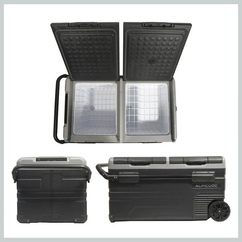 Frigider auto cu compresor – ICE BOX DUO 75L, 12/24V & 230V, până la -20 °C – 07099