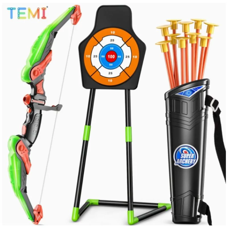 Set de arc cu țintă pentru copii TEMI – cu săgeți cu ventuză – NA475197