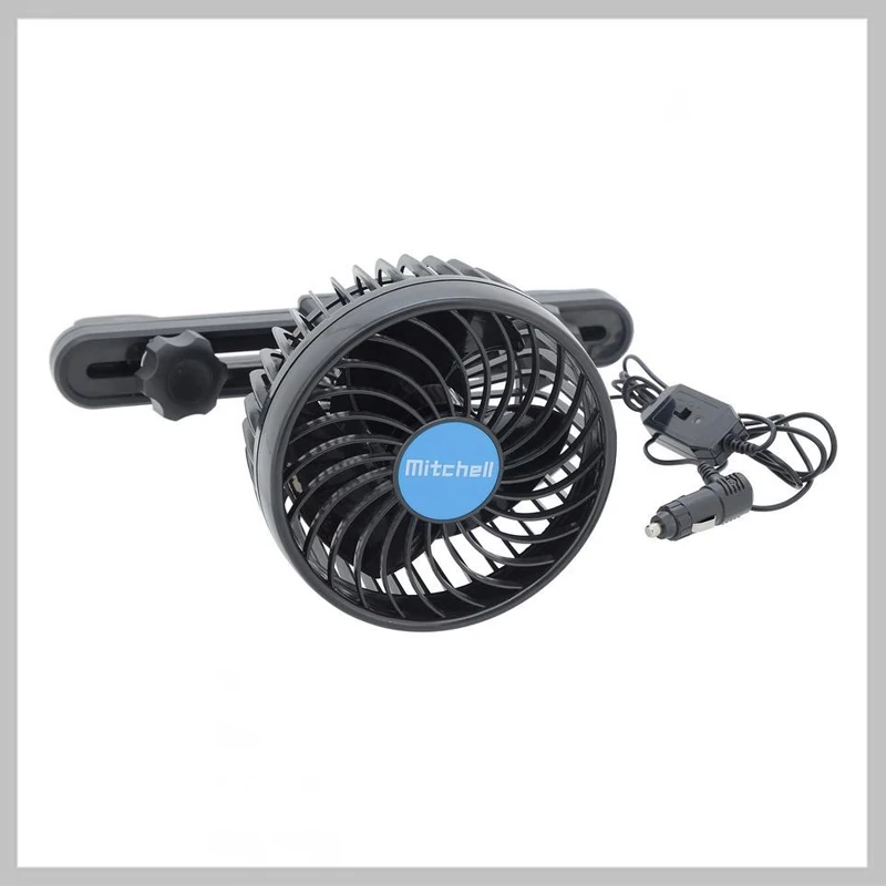 Ventilator auto MITCHELL 12V montabil pe tetiera – 07214