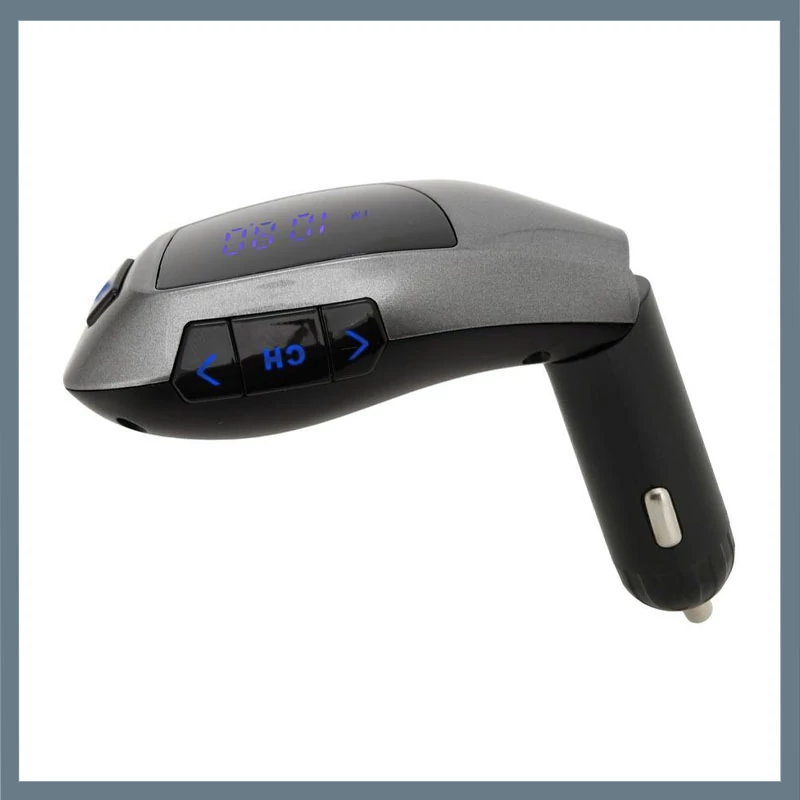 Transmițător FM Handsfree MULTI – funcție de apelare, redare muzică și încărcare USB 07719