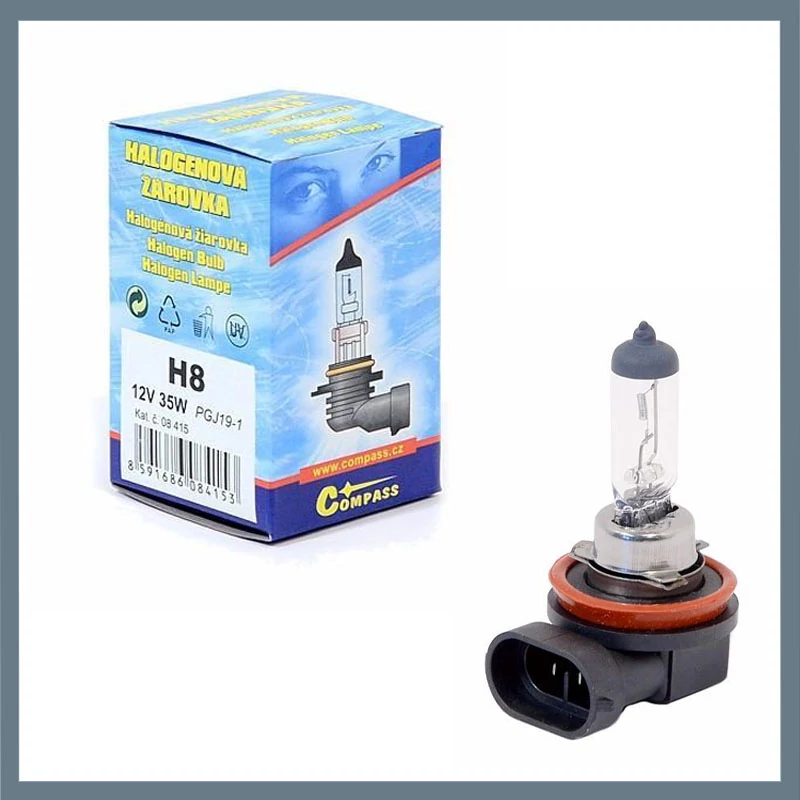 Bec auto halogen H8 – 12V, 35W, PGJ19-1, cu filtru UV 08415