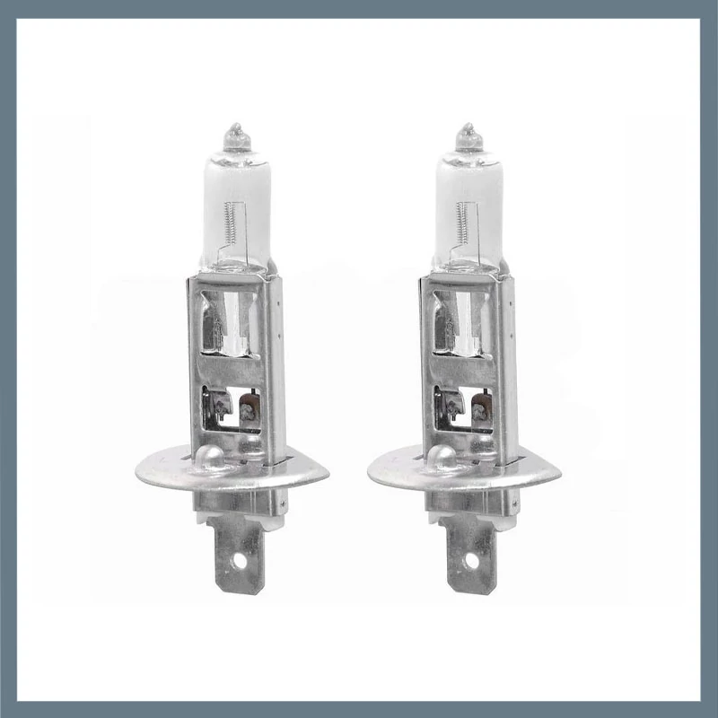 Set becuri auto halogen – H1, 12V, 55W, P14,5s, cu filtru UV, 2 bucăți 08424