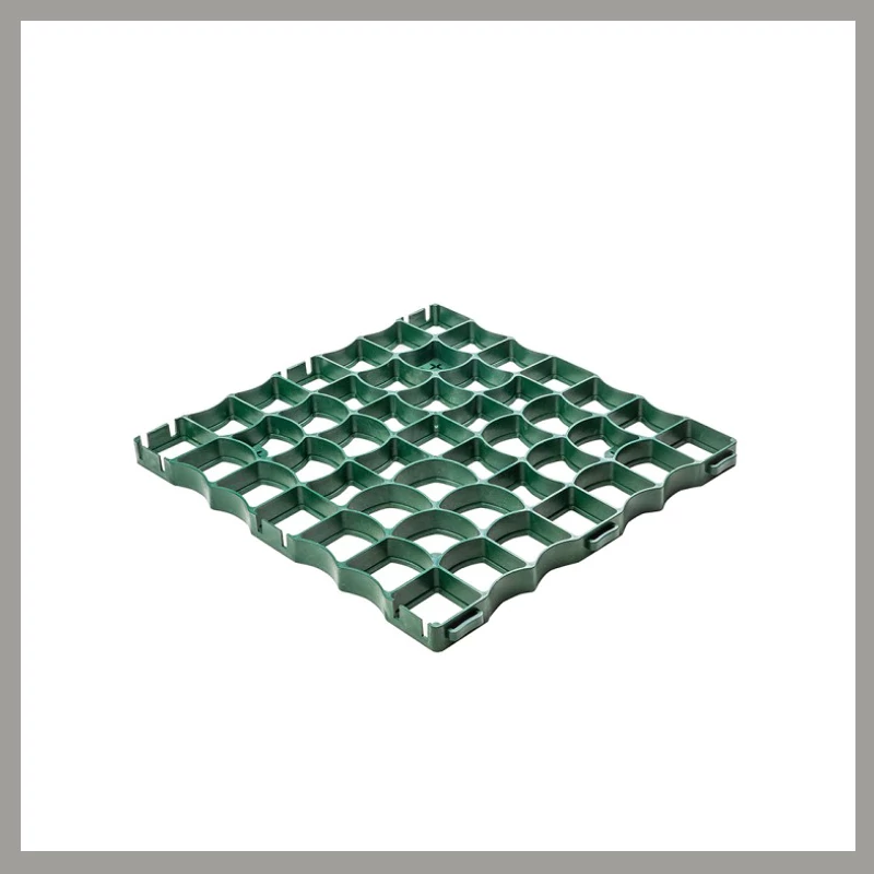 Panou Grilaj pentru Gazon din Plastic – Verde, Rezistent, pentru Trafic Pietonal și Auto GP11494