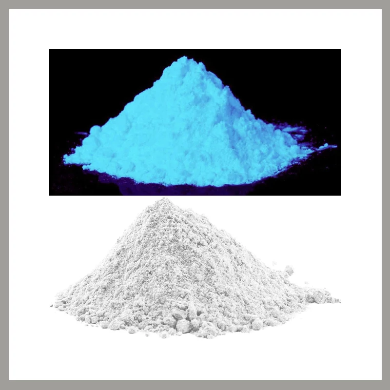 Pudră Pigment Fosforescentă – Lumină Albastră, pentru Decorațiuni și Proiecte Creative PGNEONWHITE100