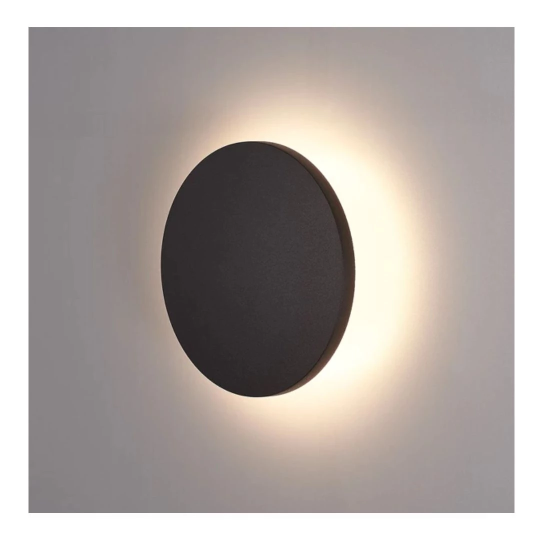 Lampă de perete – rotundă, plată, 10W – 014825