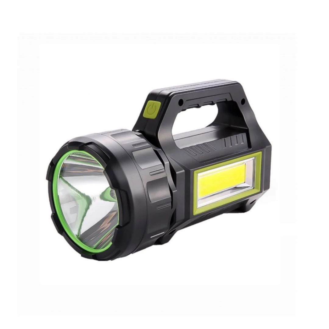 Proiector LED portabil reîncărcabil – lanternă 2 în 1 HEL-T95