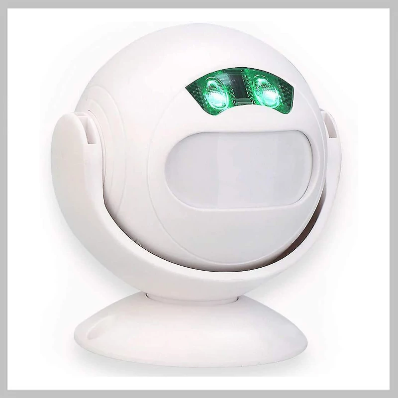 Senzor de mișcare wireless cu funcție de sonerie/alarma/lumină de noapte – holm9009