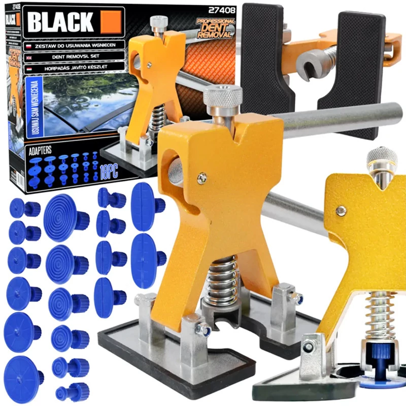Kit de reparare îndoitură BLACK, cu 18 adaptoare – 27408