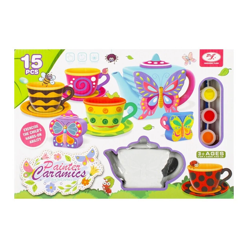 Set de colorat ceainic din ceramică – 291295