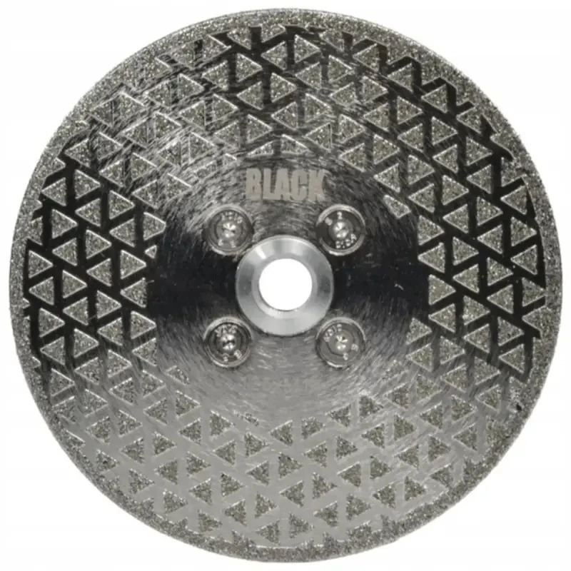 BLACK Disc de tăiere și șlefuire cu diamant 125mm – piatră, beton, ceramică 40056
