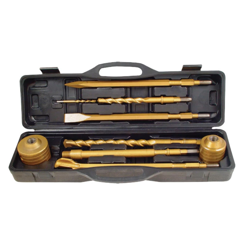 Set de burghie SDS-HEX, 8 piese, 8000-509