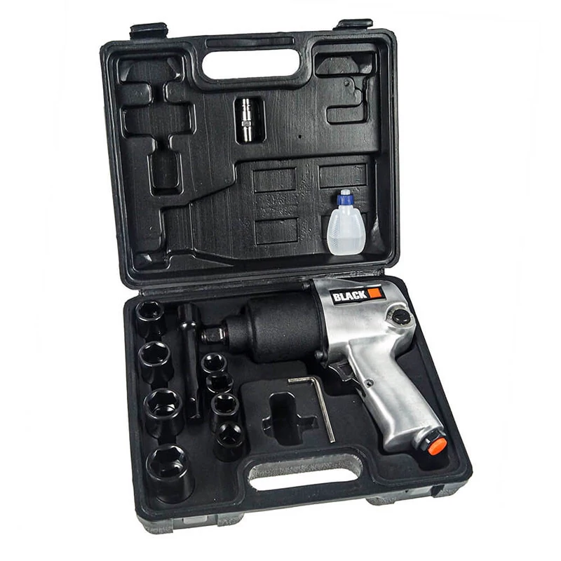 Black Cheie de Impact Pneumatică 12203