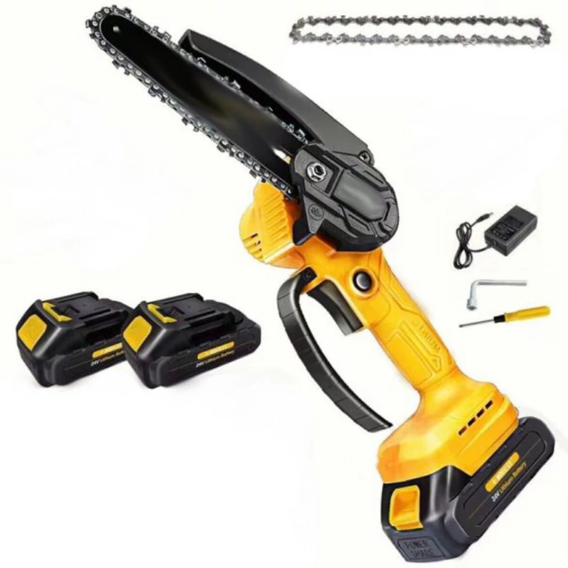 Fierăstrău cu lanț pe acumulator Bingo Tools BG-0038, cu 2 acumulatori