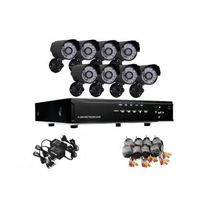 Sistem de supraveghere CCTV cu 8 camere