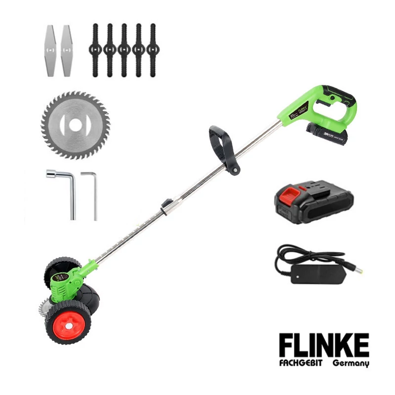 Motocoasă electrică fără fir FLINKE FK-AKK-3050, acumulator 48V, mâner telescopic
