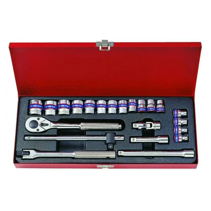 Set de chei tubulare Flinke FK2401, 24 piese