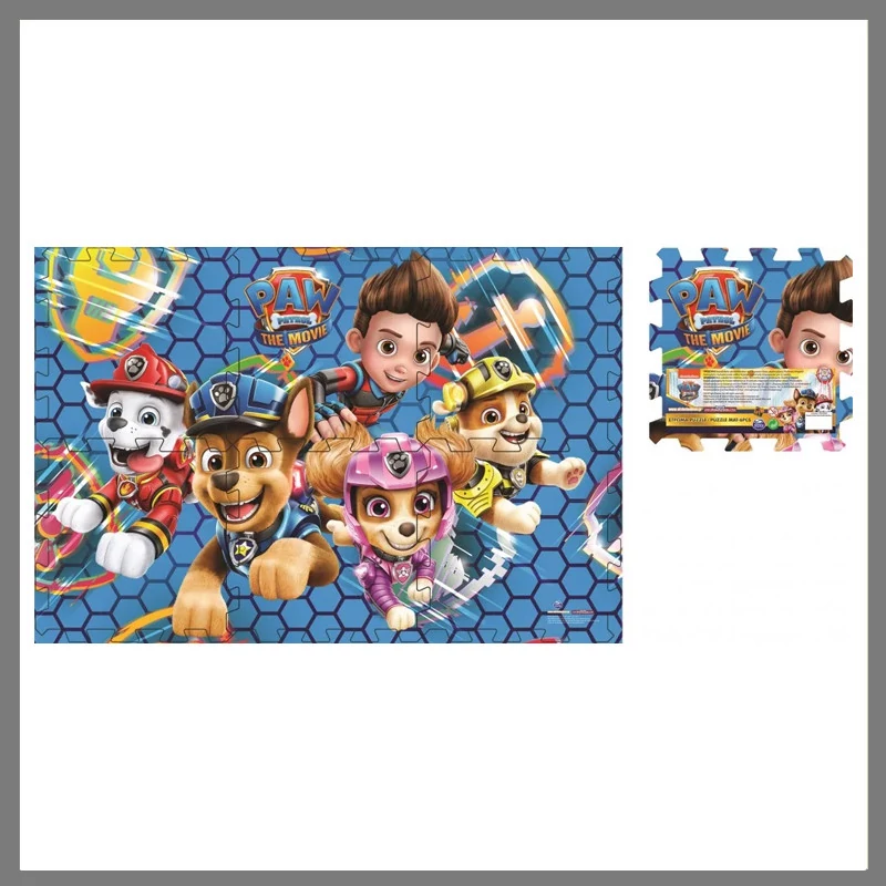 Paw Patrol, Puzzle din Spumă pentru Plajă 6 Piese GIM87040506