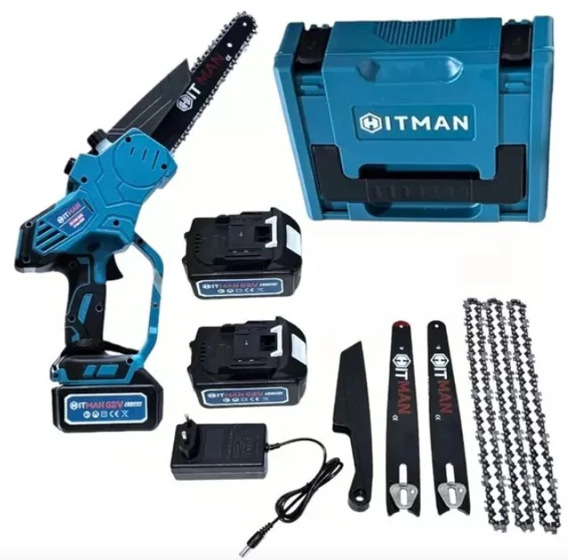 Fierăstrău Mini cu Acumulator HITMAN în Valiză cu Accesorii HA/CHS-5R8i