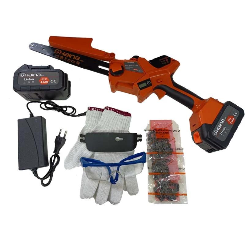 Drujbă cu acumulator Haina HM-6797 – 2 acumulatori și 3 lanțuri