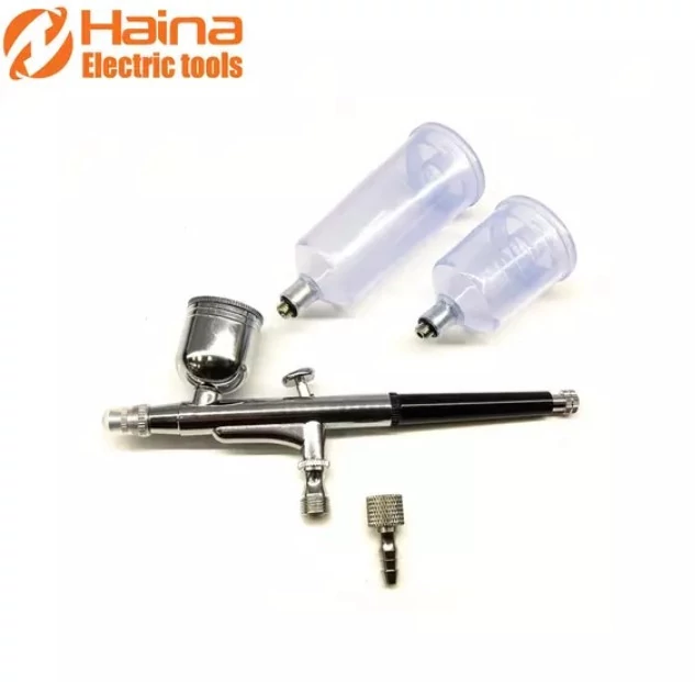 Haina Airbrush Set, 3 Duze, model HM-7296