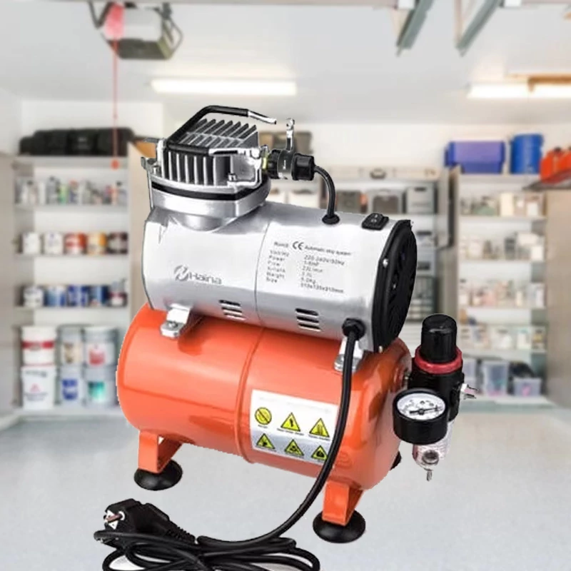 Compresor Mini Airbrush fără ulei, 1100W, 3L, model H-1805 HM6307