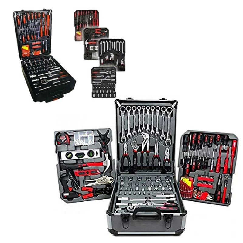 Set de scule Kiyoshi 599 piese cu valiză pe roți