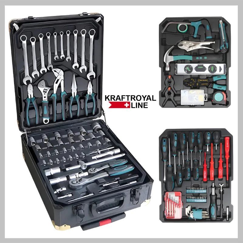 KraftRoyal Set profesional de unelte 599 piese KR599