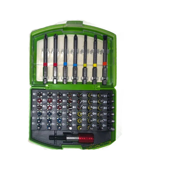 Set de biți și șurubelnițe Möller 56 piese cu geantă MR70379