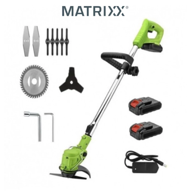 MAT-RIXX Motocoasă cu acumulator 48V, mâner telescopic MTX-48V