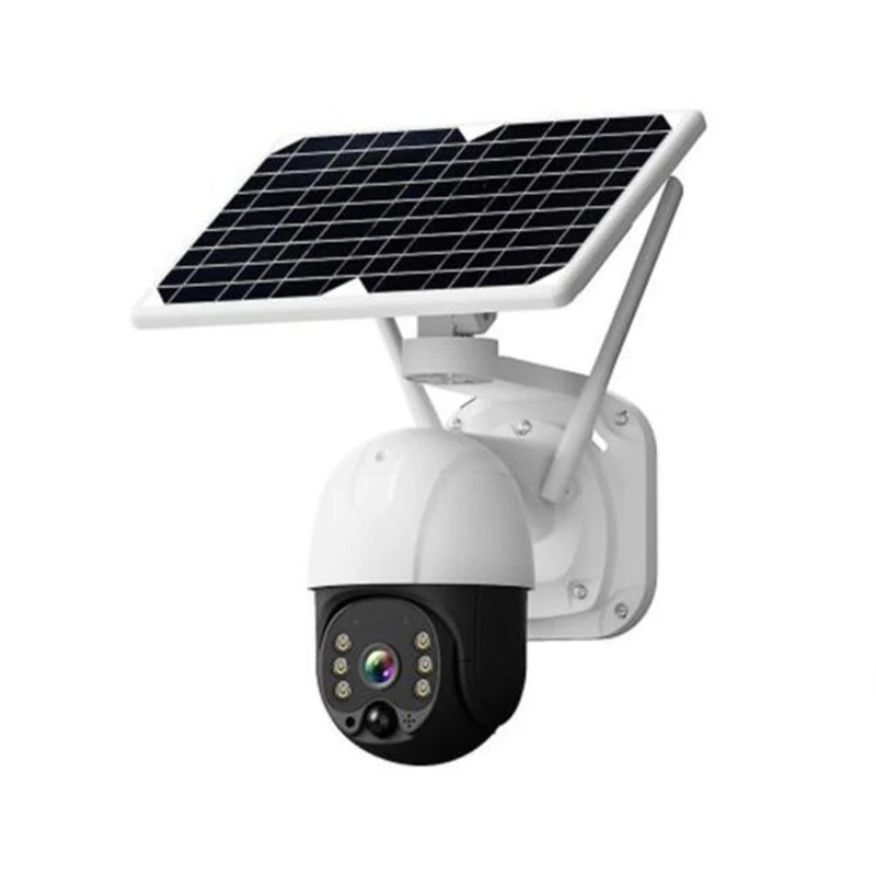 THO Cameră de securitate inteligentă cu energie solară 1080p PTZ CAM-601