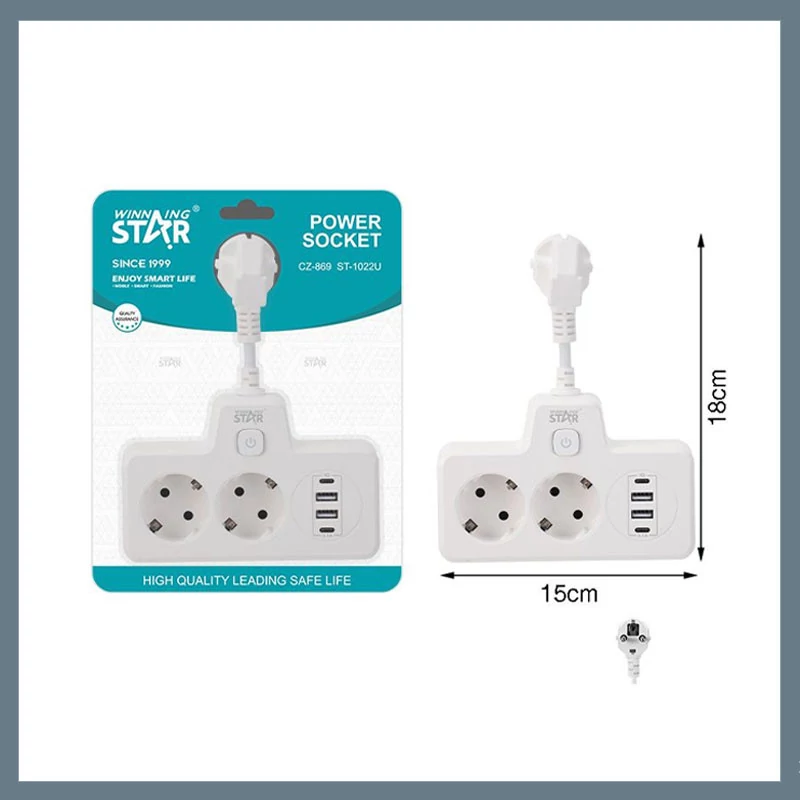 Winning Star Priză de distribuție electrică ST-1022U
