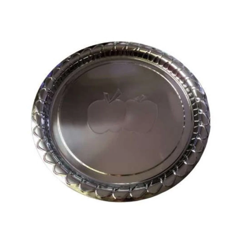 Tavă Victor din oțel inoxidabil cu model floare de măr, 30 cm V-PGH30