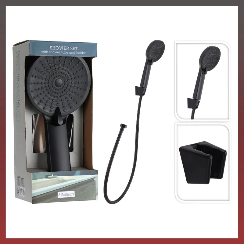 Set duș – Pălărie de duș cu furtun și suport – 36700-4