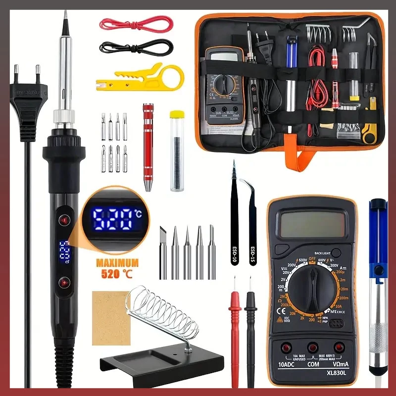 Set inteligent de lipit cu 19 piese, 80W KN2222793