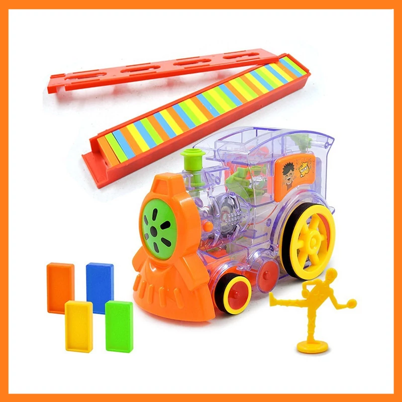 Tren cu domino colorat - HOLM6679