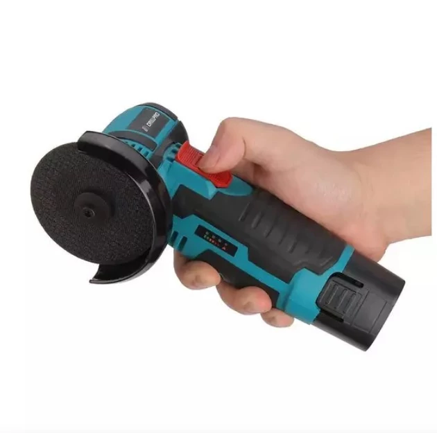 PowerGrind Polizor unghiular cu acumulator, 12 V, 75 mm, cu 2 baterii – holm8004