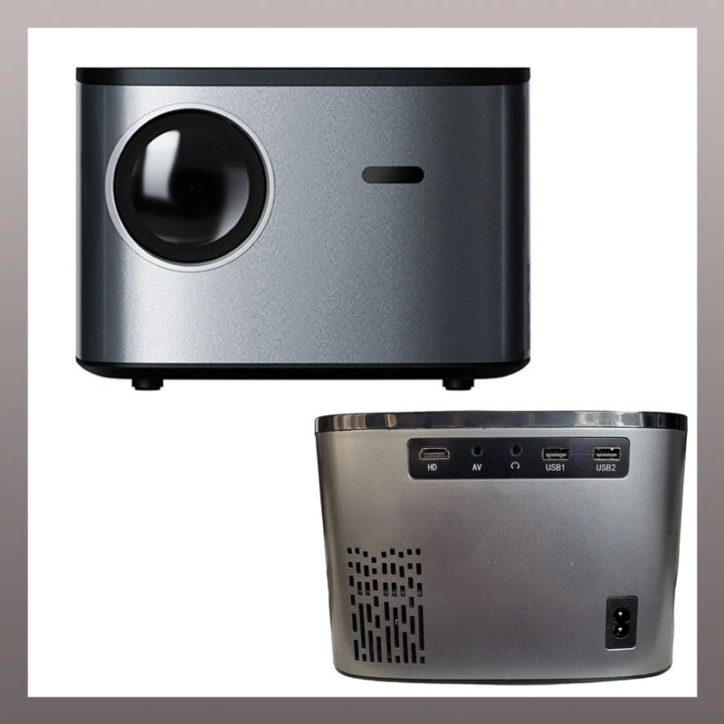 Q7 Proiector Android cu aplicații de streaming integrate, model holm8458